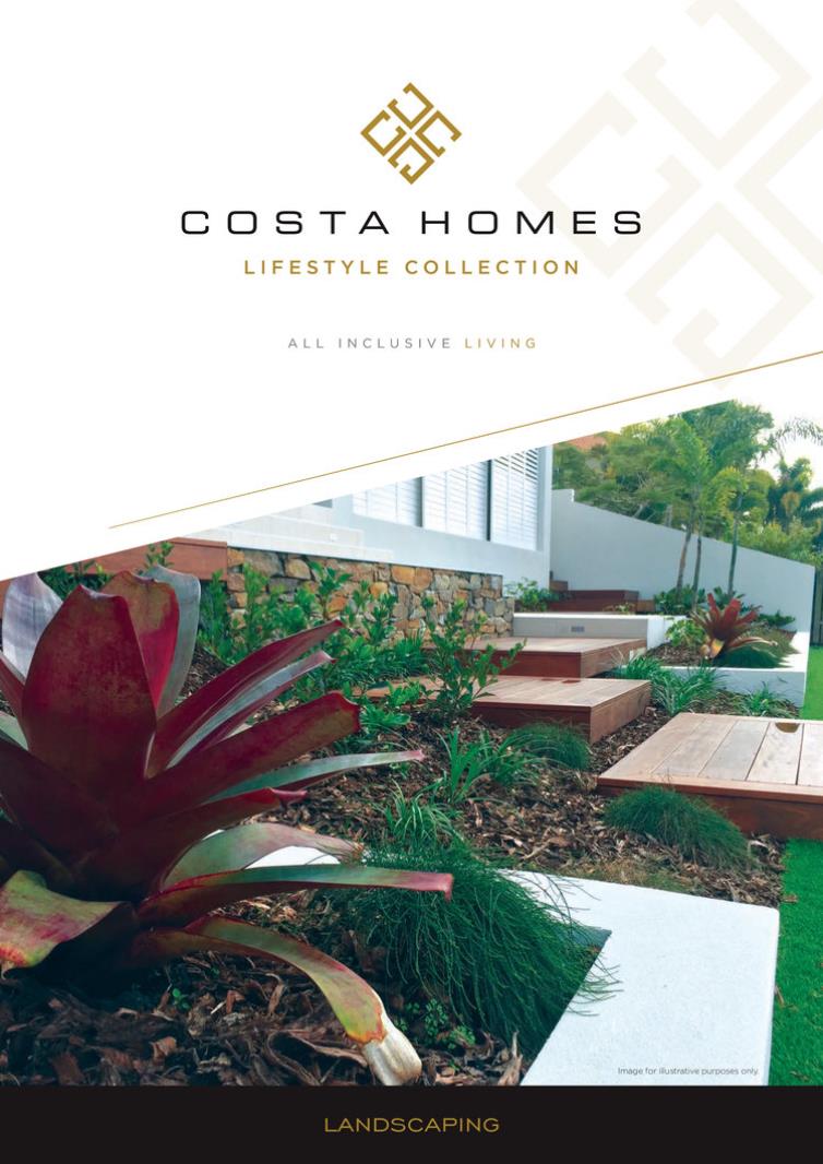 landscaping inclusions brochure