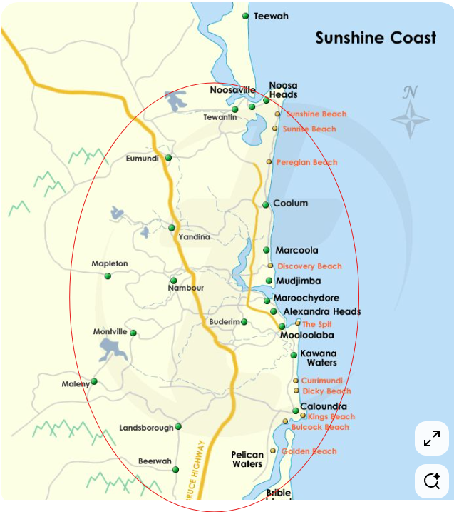 costa homes service area